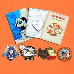 เข็มกลัดชุดสูทแบบแข็งเคลือบโลหะแบบออกแบบได้ตามต้องการ - Product Image 2