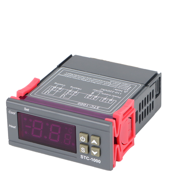 Digital STC 1000 Thermostat Temperature Controller for Refrigeration Heating Cooling Aquarium