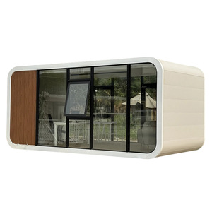 Casa Contenedor Modificada, Diseño Moderno Rectangular, Villa Contenedor con Decoración - Product Image 1