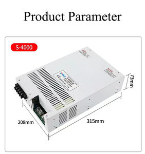 4000W 스위칭 전원 공급 장치 AC를 DC 0-16v 250a 20v 24v 25v 36v 40v 48v 50v 80v 100v 160v 110v 220v 전압 전류 조절 가능 - Product Image 6