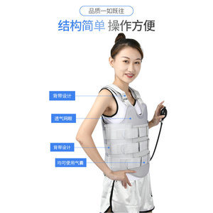 Thoracolumbar thermoplastic thoracic and lumbar spine <b>brace</b> for thoracolumbar fixation; postoperative spinal support frame for - Product Image 2