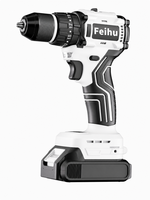 Perceuse sans fil 21V Lithium-Ion, 1350 tr/min, vitesse variable, perçage du bois jusqu'à 40mm, pour bricolage, atelier et réparation