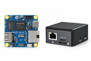 คอมพิวเตอร์บอร์ดเดี่ยว HT NanoPi Zero2 FriendlyELEC ใช้ชิป Rockchip RK3528A Quad Core Cortex A53 พร้อม Gigabit Ethernet, LPDDR4X และ eMMC Socket Li - Product Image 2