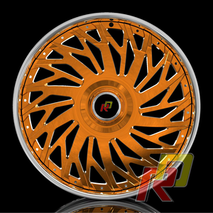 Cerchi in Lega Forgiati Personalizzati a 2 Pezzi 22-24-26 Pollici per <span class=keywords><strong>Monte</strong></span> <span class=keywords><strong>Carlo</strong></span>/Impala/Caprice/Ghost/Model X/Cutlass 442 Rucci - Product Image 1