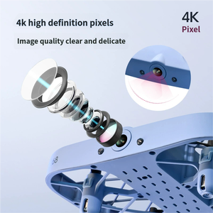 JJRC mini Quadcopter cho người mới bắt đầu bỏ túi selfie drone với Truyền hình ảnh thời gian thực và điều khiển từ xa - Product Image 3