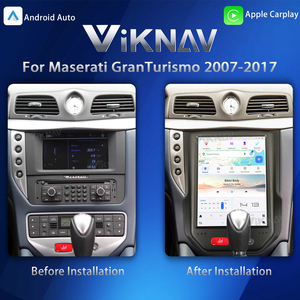 10.5 inch đài phát thanh xe cho MASERATI GRANTURISMO 2007 2017 Đầu <span class=keywords><strong>Android</strong></span> đơn vị đa phương tiện Máy nghe nhạc GPS navigation không dây Carplay - Product Image 2