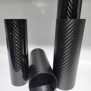 Fournisseur direct d'usine de tubes ronds en fibre de carbone en stock, livraison rapide, choix de haute performance et de coût - Product Image 3