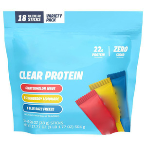Proteína de Suero de Leche Aislada Transparente Sin Azúcar y Sin Lactosa en Barra, 22 g, para Deportes, Recuperación Post-Entrenamiento, Dosis Individual, Venta al por Mayor OEM - Product Image 1