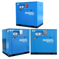 Compresseur d'air électrique à compression économique à 2 étages 22kw 15% Conception à vis fixe à économie d'énergie AC Vietnam Moteur stationnaire