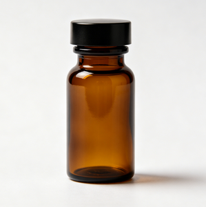 Flacons compte-gouttes en verre brun clair, stock usine, avec bouchons en alliage noir et doré, 5g, pour échantillons de poudre de beauté, usage commercial - Product Image 6