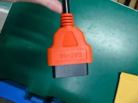Cable Adaptador Xtruck para Camiones ET de 14 Pines J1939 a OBD2 de 16 Pines Hembra, Cable J1708 de 6 Pines para Conector de Herramienta de Diagnóstico ET