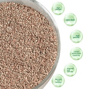 FEIFEI Granulés d'argile <span class=keywords><strong>diatomée</strong></span> calcinée Jaune clair 0,25-15 mm PH 5,0-7,0 Aide à la plantation horticole et aux filtres Haute adsorption - Product Image 3