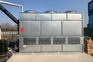 หอทำความเย็นน้ำแบบวงจรปิดชนิดไหลสวนทาง ขนาด 200 ตัน พร้อมเครื่อง<span class=keywords><strong>แลก</strong></span>เปลี่ยนความร้อนแบบคอยล์ SS304 สำหรับเครื่องฉีดพลาสติก - Product Image 5