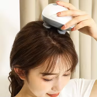 Masseur électrique portable rechargeable pour la tête, appareil multifonctionnel intelligent pour le traitement du cuir chevelier