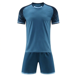 Conjunto de Camiseta de Fútbol Premium 2026 del Fabricante, Manga Corta, Ecológica, Antibacteriana, de Malla Transpirable de Secado Rápido, Spandex/Poliéster - Product Image 1