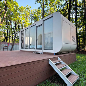 Phổ Biến Đúc Sẵn Văn Phòng Vỏ Tùy Chỉnh Apple Nhà Trung Quốc Hiện Đại Container Nhà 2.0 Hàng Không Nhôm Cho Hội Thảo Trung Tâm Sử Dụng - Product Image 1