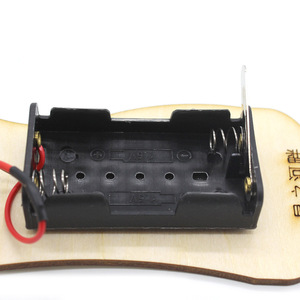 Linterna de mano de madera Star Riverbank, kit de ciencia DIY para niños, juguete educativo, modelo con ensamblaje de luz a pilas - Product Image 2