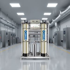 Système de filtration d'eau par osmose inverse FRP avec pompe, garantie 1 an, pour écoles, usines, bureaux, bâtiments, filtration haute efficacité - Product Image 5