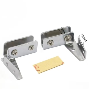Butée de porte magnétique en acier inoxydable à fixation au sol, robuste, avec loquet à ouverture par poussée pour projets hôteliers et portes en verre - Product Image 4