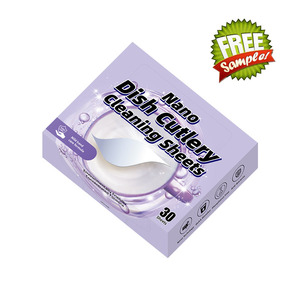 Eco-Friendly Nano <strong>Dish</strong> Brighteners Disposable Cutlery Cleaning Sheets in Solid and Liquid Shape for Kitchen <strong>Detergent</strong> Use - Product Image 6