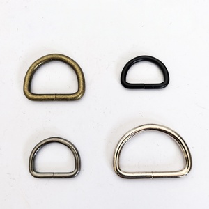 Phong cách mới chất lượng cao kim loại D Vòng phụ kiện sắt D nhẫn cho giày dép và túi xách - Product Image 2