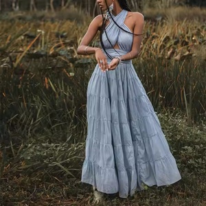 Vestidos de Otoño de Nuevo Diseño para Mujer, Vestidos Casuales Elegantes y Modestos, Vestido de Lino sin Mangas de Alta Calidad para la Noche - Product Image 1