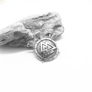 yunnique <b>Men's</b> Titanium Steel Necklace Geometric Pendant Party Jewelry - Product Image 2