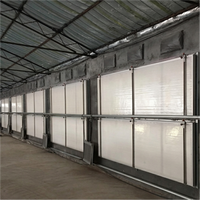 Déflecteur d'air pour fenêtre de ventilation de bâtiment avicole, idéal pour les portes de tunnel et les nouveaux bâtiments d'élevage