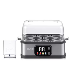 หม้อต้มไข่ไฟฟ้า 300W สำหรับไข่ได้สูงสุด 8 ฟอง พร้อมหน้าจอดิจิตอล ใช้งานง่าย ป้องกันความร้อนเกิน สำหรับใช้ในบ้าน - Product Image 5