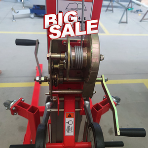 Plataforma Elevadora Manual Móvil Pequeña, Escalera Elevadora de Aleación de Aluminio de 3m4m5m6m8m9m para Hogar, Almacén, Taller, Sala de Exposiciones - Product Image 3