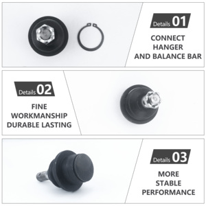 Bras de suspension inférieur avant avec rotule pour FORD F150 Expedition pour Lincoln Navigator MOOG K500008 - Product Image 5