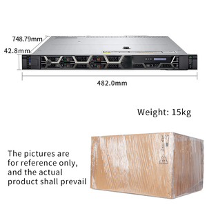 خادم PowerEdge R650xs الأكثر مبيعًا مع 8 منافذ PoE خادم فاكس LAN مع RTX GPU و AI جاهز للتسليم