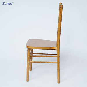 เก้าอี้ไม้ชิวารีขายส่ง เก้าอี้ไม้เนื้อแข็งสำหรับงานแต่งงาน งานจัดเลี้ยง และเฟอร์นิเจอร์โรงแรม - Product Image 4