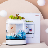 Haile — Mini USB paresseux pour aquarium, 100 pièces, reproduction de pompe à oxygène, nettoyage de réservoir, fonctionne avec une pompe à oxygène, idéal pour la maison