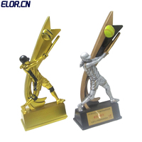 Elor – trophée en résine de bonne qualité, artisanat sportif comme cadeaux, vente en gros de nombreux modèles différents, décoration de jeu de Baseball