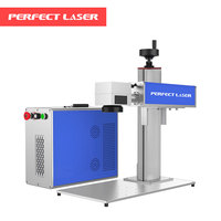 Máquina de Marcado Láser de Fibra, Marcador Láser Portátil de Escritorio para Metal, Acero Inoxidable, Plástico, Joyería, Marcado Electrónico de Precisión