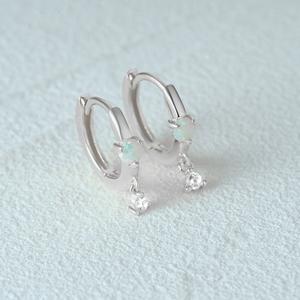 CANNER New Jewelry 925 Sterling <b>Silver</b> 18k Gold Vermeil Geometric <b>Hoop</b> <b>Earrings</b> with Zircon Stone for Men's Party - Product Image 2