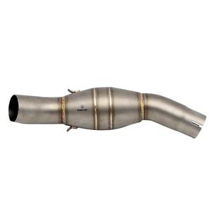 Tubo Centrale per Sistema di Scarico Moto in Acciaio Inossidabile di Alta Qualità 50,8mm per Sostituzione - Product Image 4