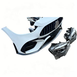 กันชนหน้าสำหรับ C Class W206 C206 2021-2025 C43 C63 AMG Style Body Kit วัสดุ PP - Product Image 2