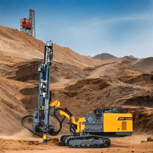 Nova China fabricada 176KW Diesel Rock Core Drill Rig para mineração e construção de estradas com confiável Motor Gear Bearing