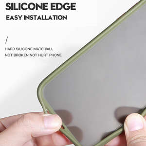 Custodia per Cellulare in PC+TPU con Design Protettivo, Effetto Opaco Traslucido per <span class=keywords><strong>Oppo</strong></span> Realme 5i C3 6i 6 5 7 5g Pro - Product Image 2