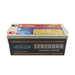 Camping Car Motorhome <b>Battery</b> for Deep Cycle 12V <b>24V</b> Pack 12.8V 200ah 100ah - Product Image 1