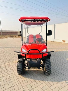 En promotion : Voiturette de golf électrique 4 places avec châssis en acier, puissance 5 kW, autonomie 90 km, pour utilisation avec remorque utilitaire - Product Image 6