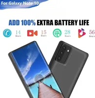 Étui de batterie 10000mah pour Samsung Galaxy Note 10 Note10 Plus + Étui de chargeur de batterie Batterie Power Bank Housse pour Samsung Note 10