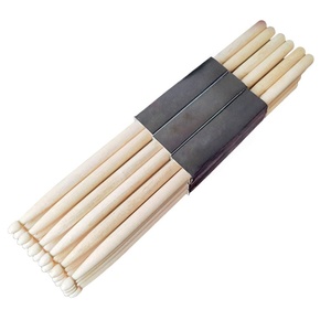 <span class=keywords><strong>Baquetas</strong></span> de Arce 5A para Tambores de Percusión y Tambores de Jazz para Principiantes, Mazos de Percusión para Niños con Impresión de Logotipo Disponible - Product Image 1