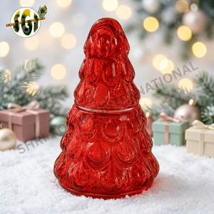 Árbol de Navidad con tapa de cristal navideña - Product Image 2
