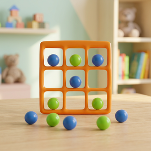 Jeux de piscine avec un grand plateau de Tic Tac Toe gonflable - Product Image 3