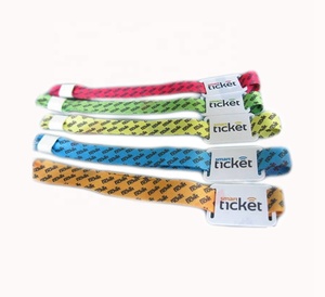 RFID smart NFC tag with QR code woven bracelet for acces Control input - Product Image 3
