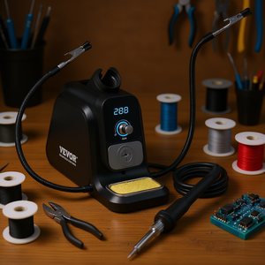 Kit de station de soudage Vevor 80W avec support pour les mains pour travaux de soudure - Product Image 2