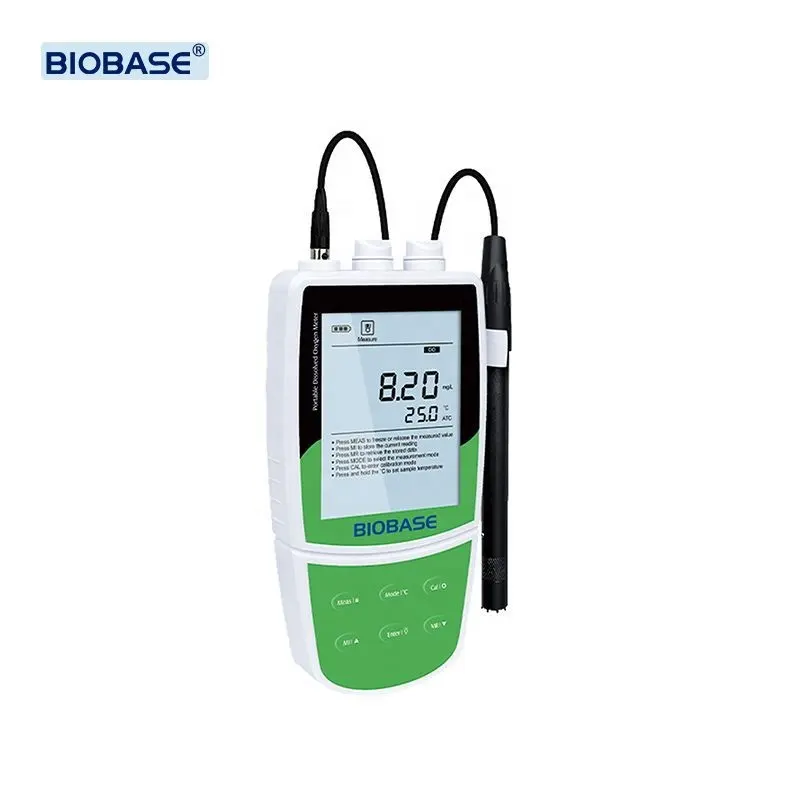 Biobase Trung Quốc Xách Tay Oxy Hòa Tan Meter glp Tiêu Chuẩn Oxy Hòa Tan Meter Không Khí Bão Hòa Nước Hoặc Không Oxy Giải Pháp